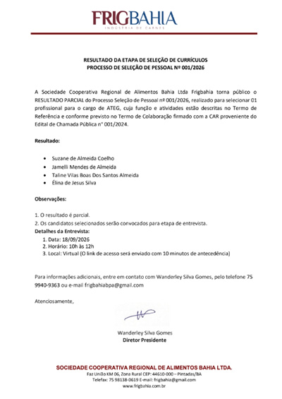 Resultado Parcial